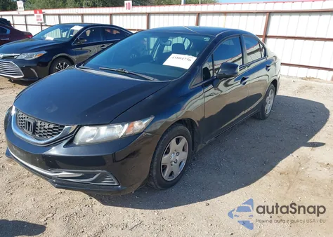 2015 Honda Civic Lx из США, поврежденный, VIN 2HGFB2F52FH529264